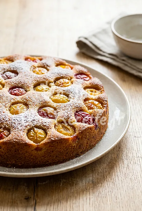 Photo de Gâteau aux mirabelles