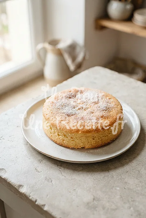 Photo de Gâteau moelleux à la vanille