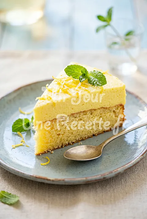 Photo de Gâteau mousse au citron