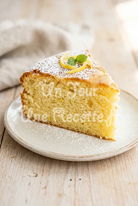 Photo de Gâteau nuage citron