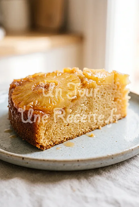 Photo de Gâteau renversé à l'ananas
