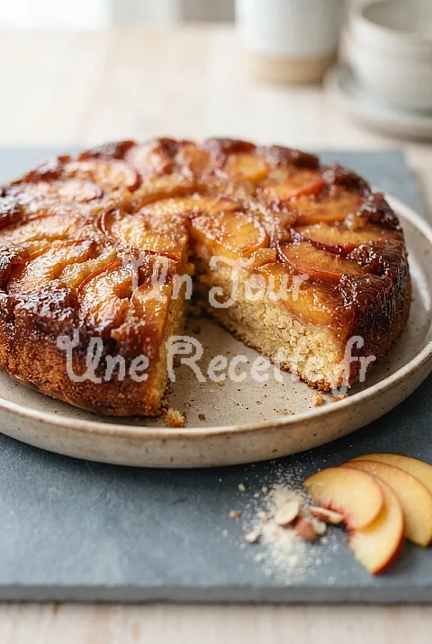 Photo de Gâteau renversé aux fruits