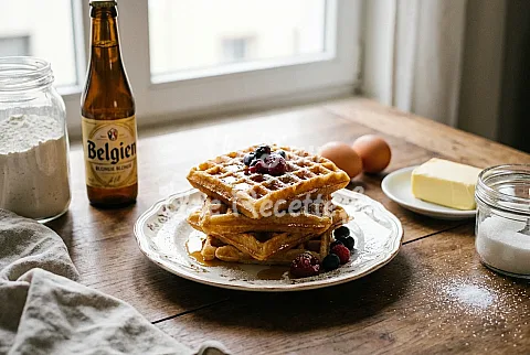 Photo de Gaufres à la bière de tata Dede