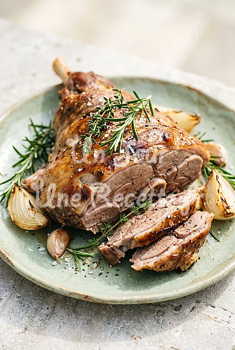 Photo de Gigot d'agneau rôti