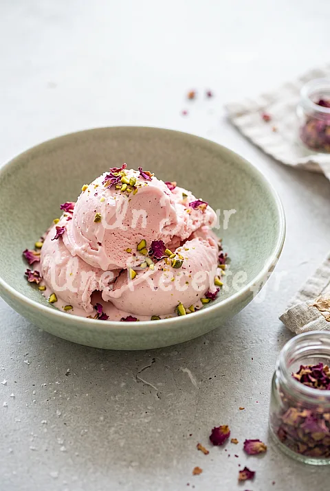 Photo de Glace à la rose