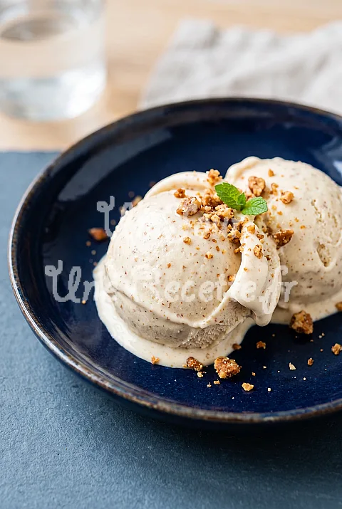Photo de Glace au praliné sans sorbetière