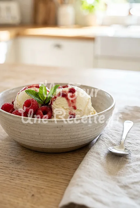 Photo de Glace sans œufs