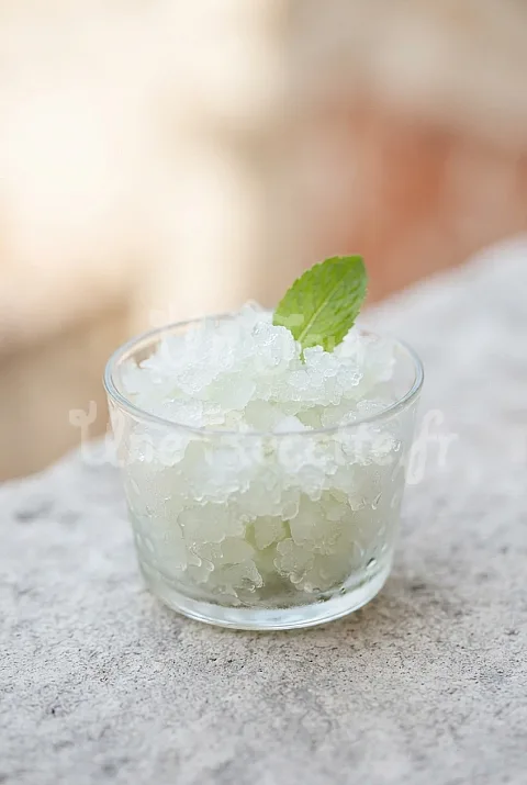 Photo de Granité à la menthe