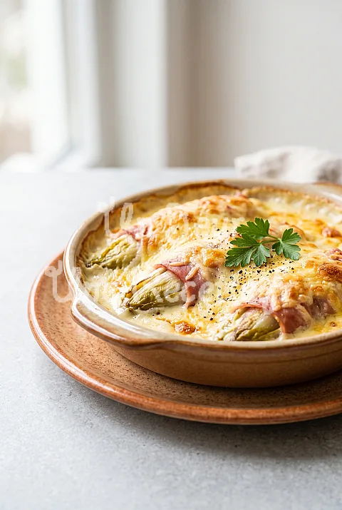 Photo de Gratin de chicons au jambon