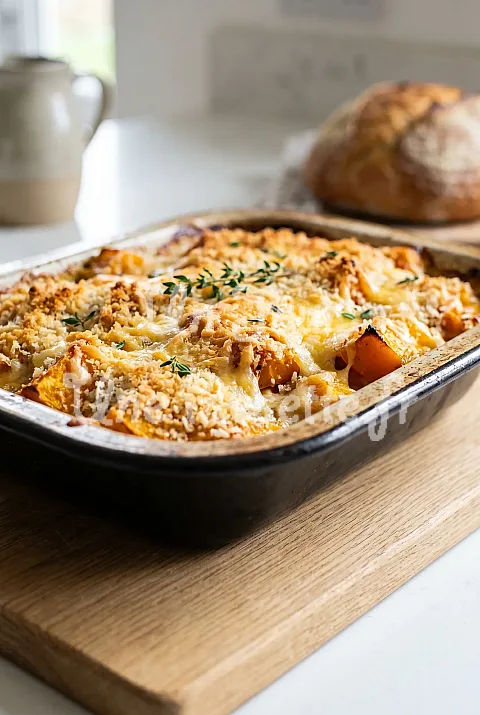Photo de Gratin de Potiron et de Cheddar