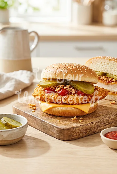 Photo de Hamburger au poulet