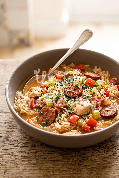 Photo de Jambalaya poulet chorizo
