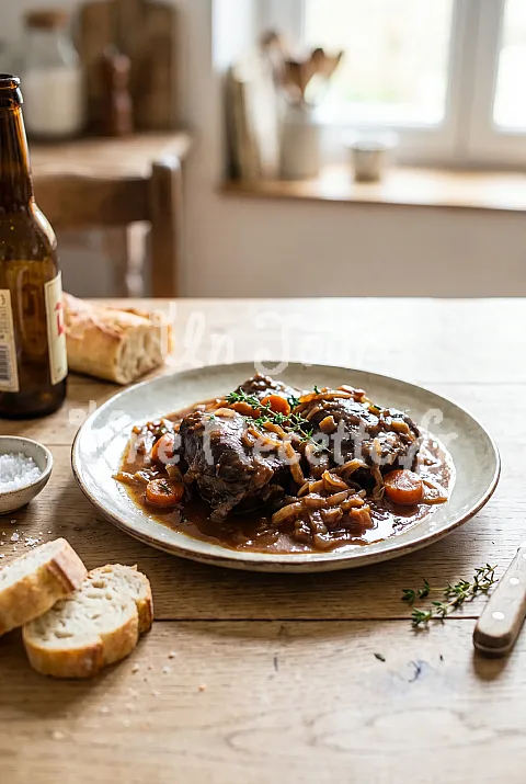 Photo de Joues de bœuf à la bière