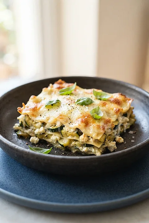 Photo de Lasagnes courgettes et feta