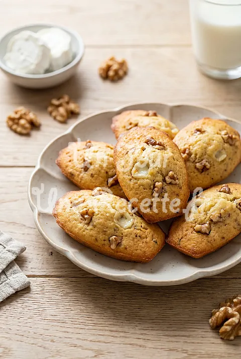 Photo de Madeleines au chèvre