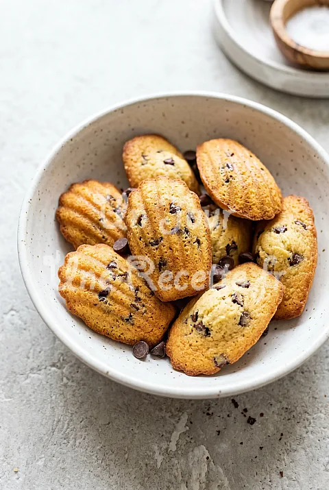 Photo de Madeleines aux pépites de chocolat