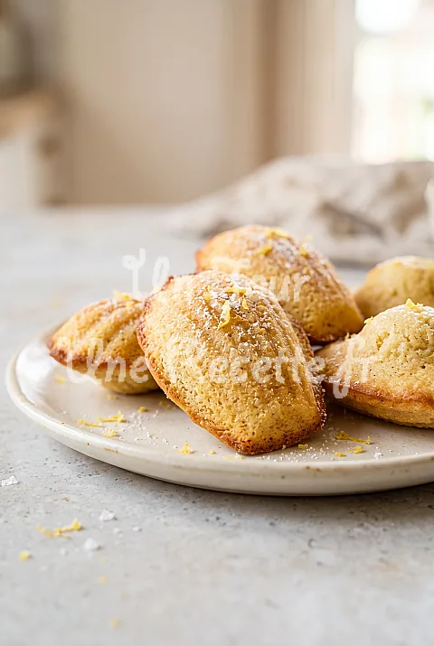 Photo de Madeleines moelleuses à l'air fryer
