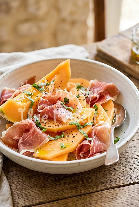 Photo de Melon jambon cru