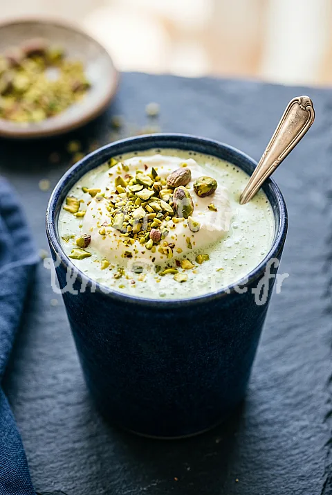 Photo de Milkshake pistache
