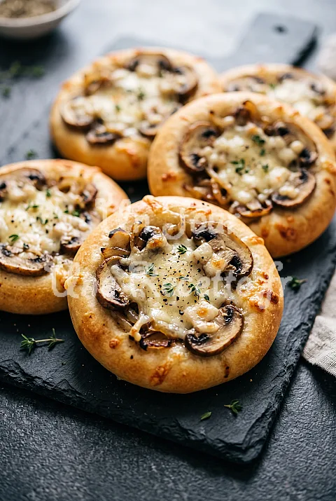 Photo de Mini Pizzas aux Champignons
