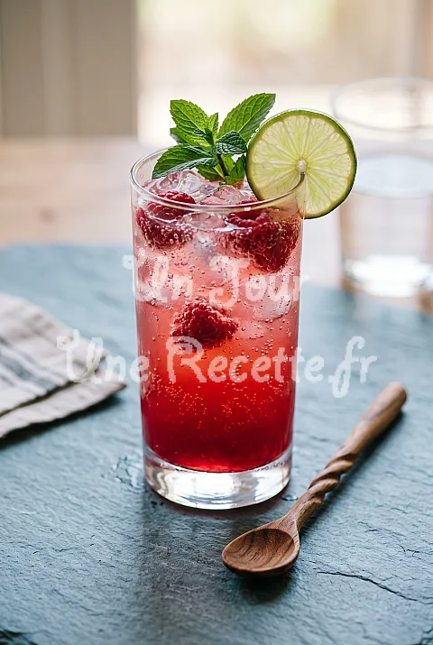 Photo de Mocktail Framboise-Citron Vert