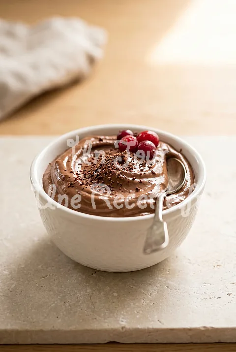 Photo de Mousse au chocolat keto