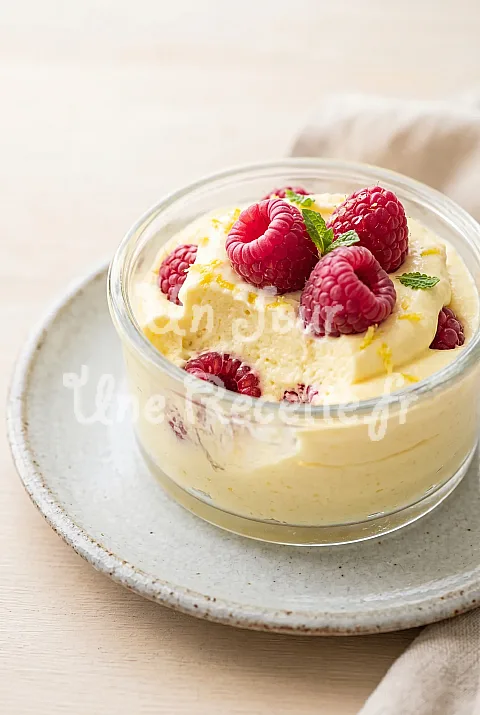 Photo de Mousse citron framboise