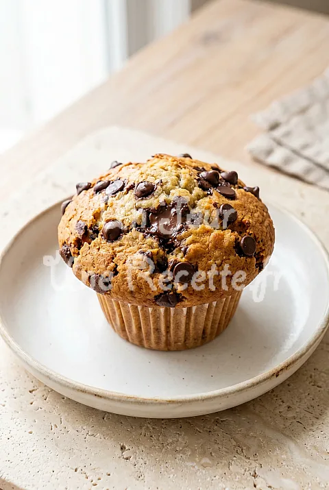 Photo de Muffin aux pépites de chocolat