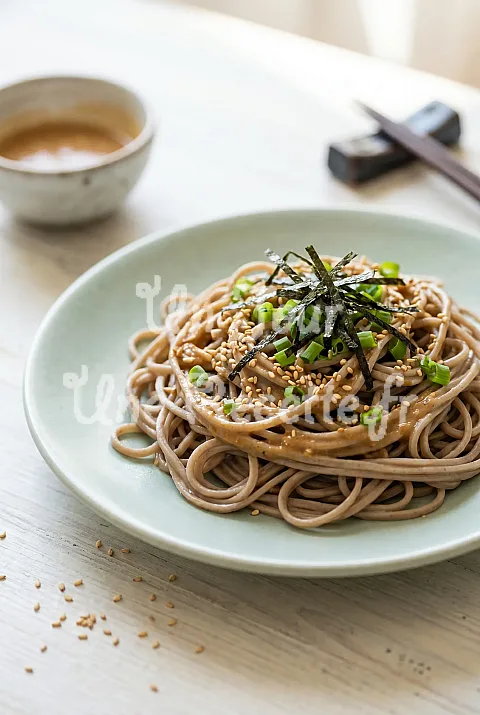 Photo de Nouilles soba au sésame