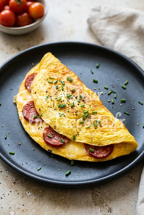 Photo de Omelette au chorizo