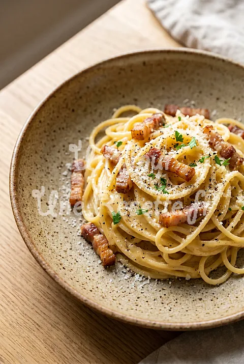 Photo de One pot pasta carbonara