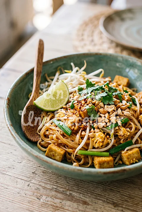 Photo de Recette du Pad Thaï au Tofu