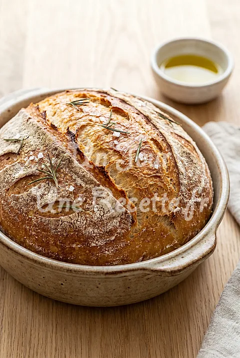 Photo de Pain en cocotte sans pétrissage