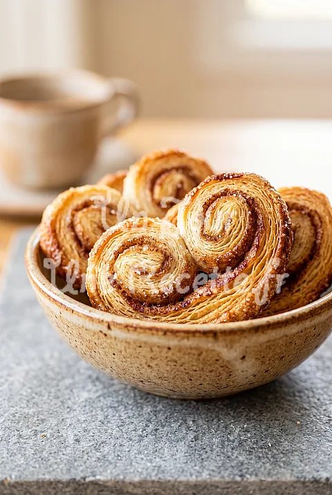 Photo de Palmiers croustillants à l'air fryer