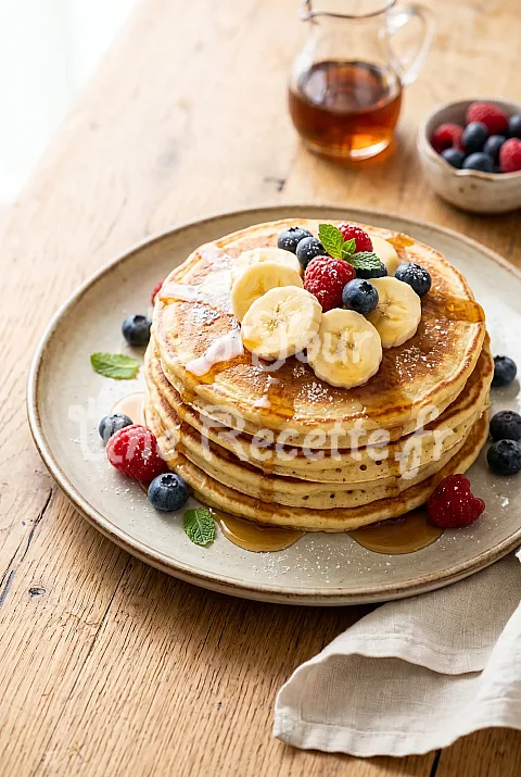 Photo de Pancakes sans œufs
