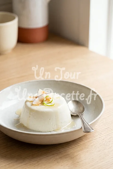 Photo de Panna cotta coco