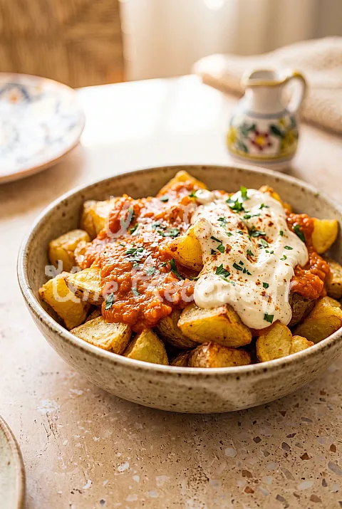 Photo de Patatas bravas