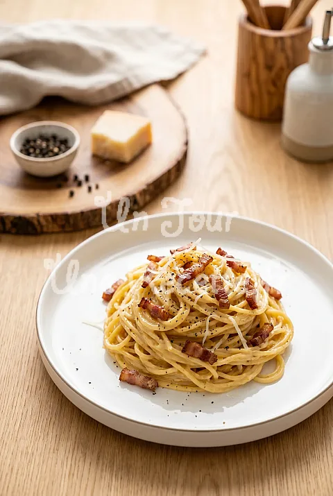 Photo de Pâtes carbonara