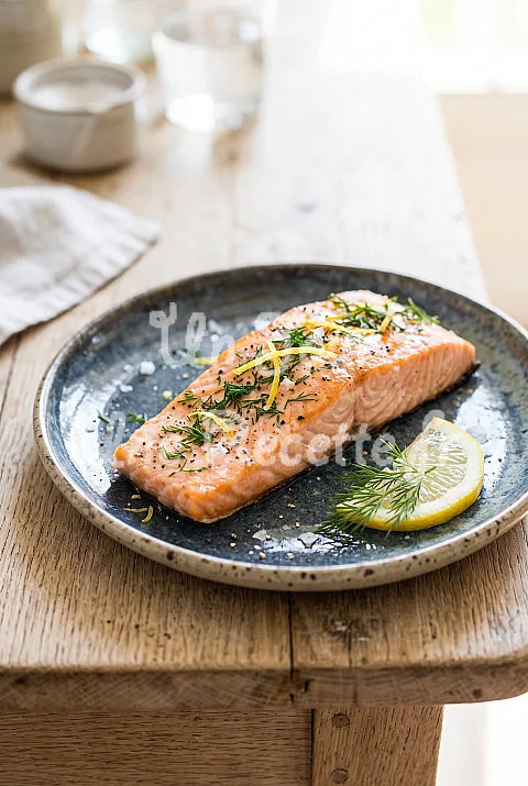 Photo de Pavé de saumon à l'unilatérale