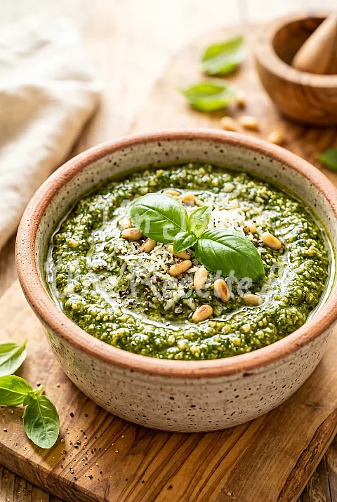 Photo de Pesto au basilic