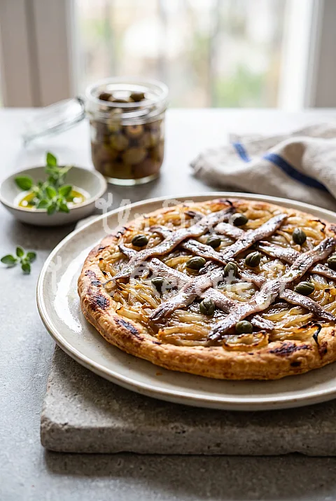 Photo de Pissaladière anchois