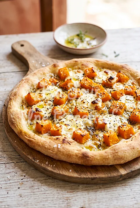 Photo de Pizza au potimarron et à la feta