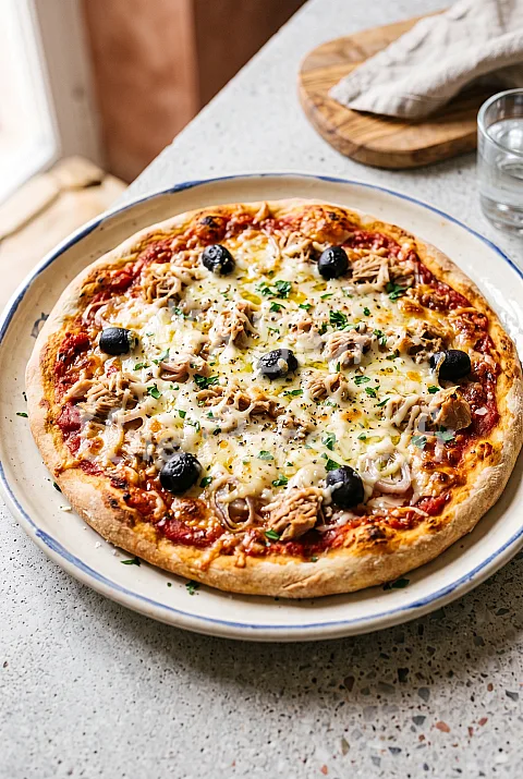 Photo de Pizza au thon