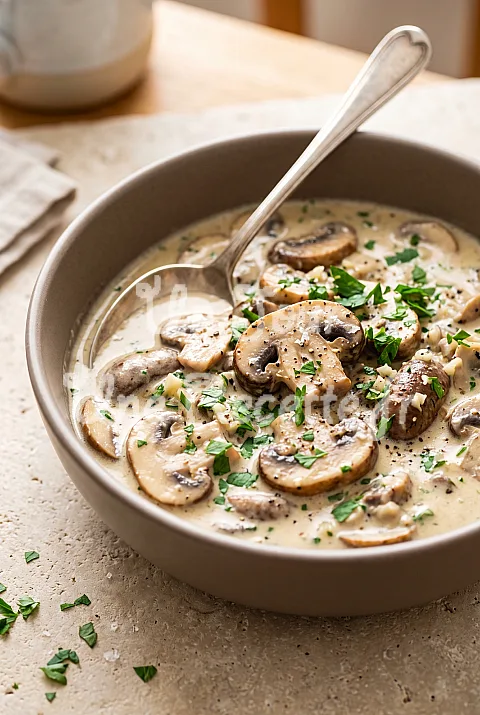 Photo de Poêlée de champignons à la crème