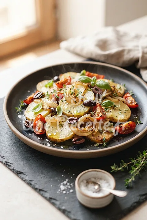 Photo de Pommes de Terre au Four à la Provençale