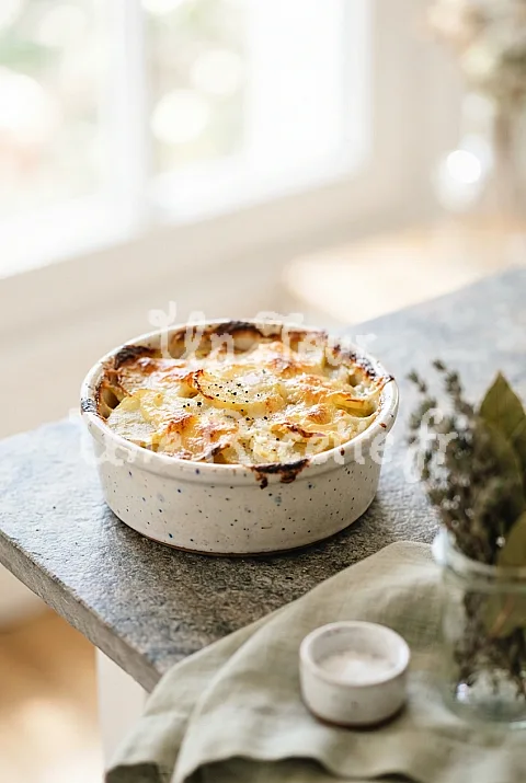 Photo de Pommes de terre gratinées au comté