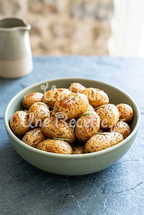 Photo de Pommes de terre grenaille rôties à l'airfryer