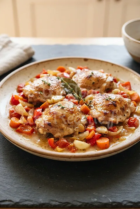 Photo de Poulet à la Cacciatora