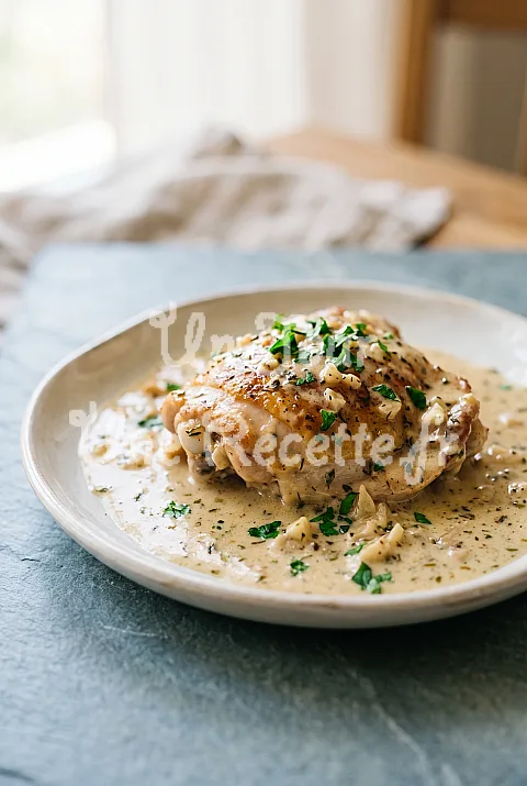 Photo de Poulet à la normande