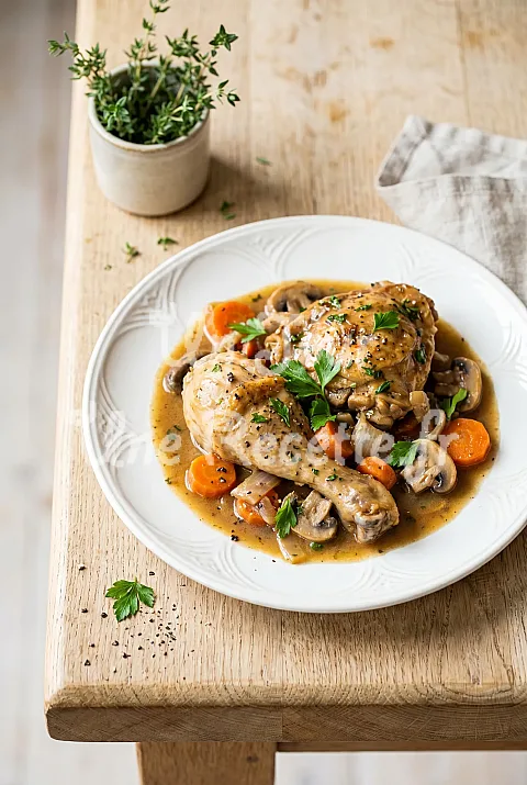 Photo de Poulet à l'étouffée